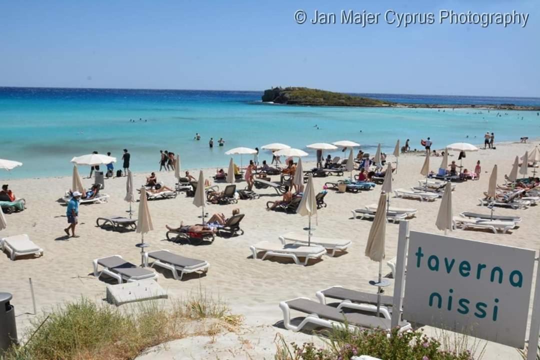 Nissi 3 Amazing Sea View Apartment Ayia Napa Exteriör bild