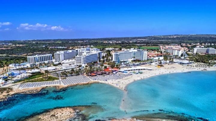 Nissi 3 Amazing Sea View Apartment Ayia Napa Exteriör bild