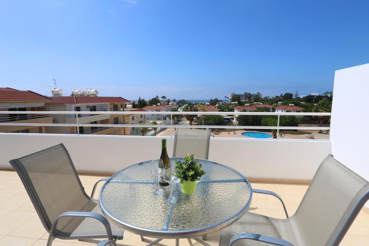 Nissi 3 Amazing Sea View Apartment Ayia Napa Exteriör bild