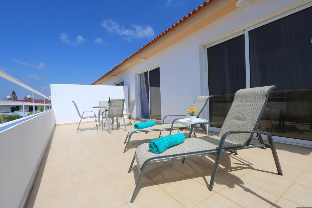 Nissi 3 Amazing Sea View Apartment Ayia Napa Exteriör bild