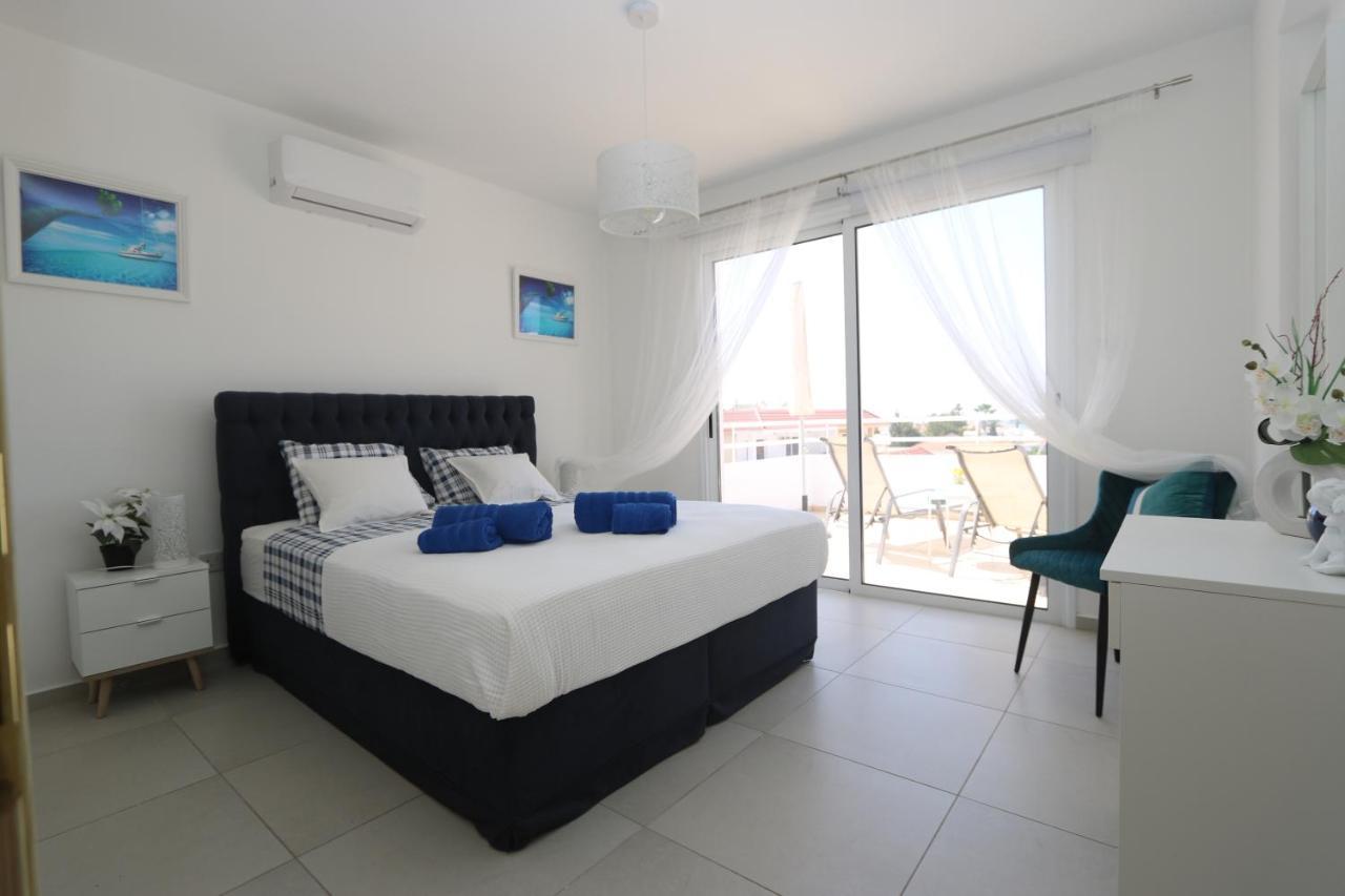 Nissi 3 Amazing Sea View Apartment Ayia Napa Exteriör bild